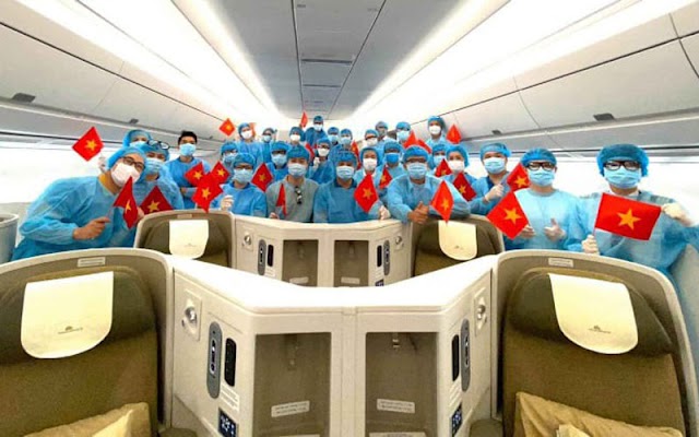 Vé máy bay hồi hương về Việt Nam của Vietnam Airlines