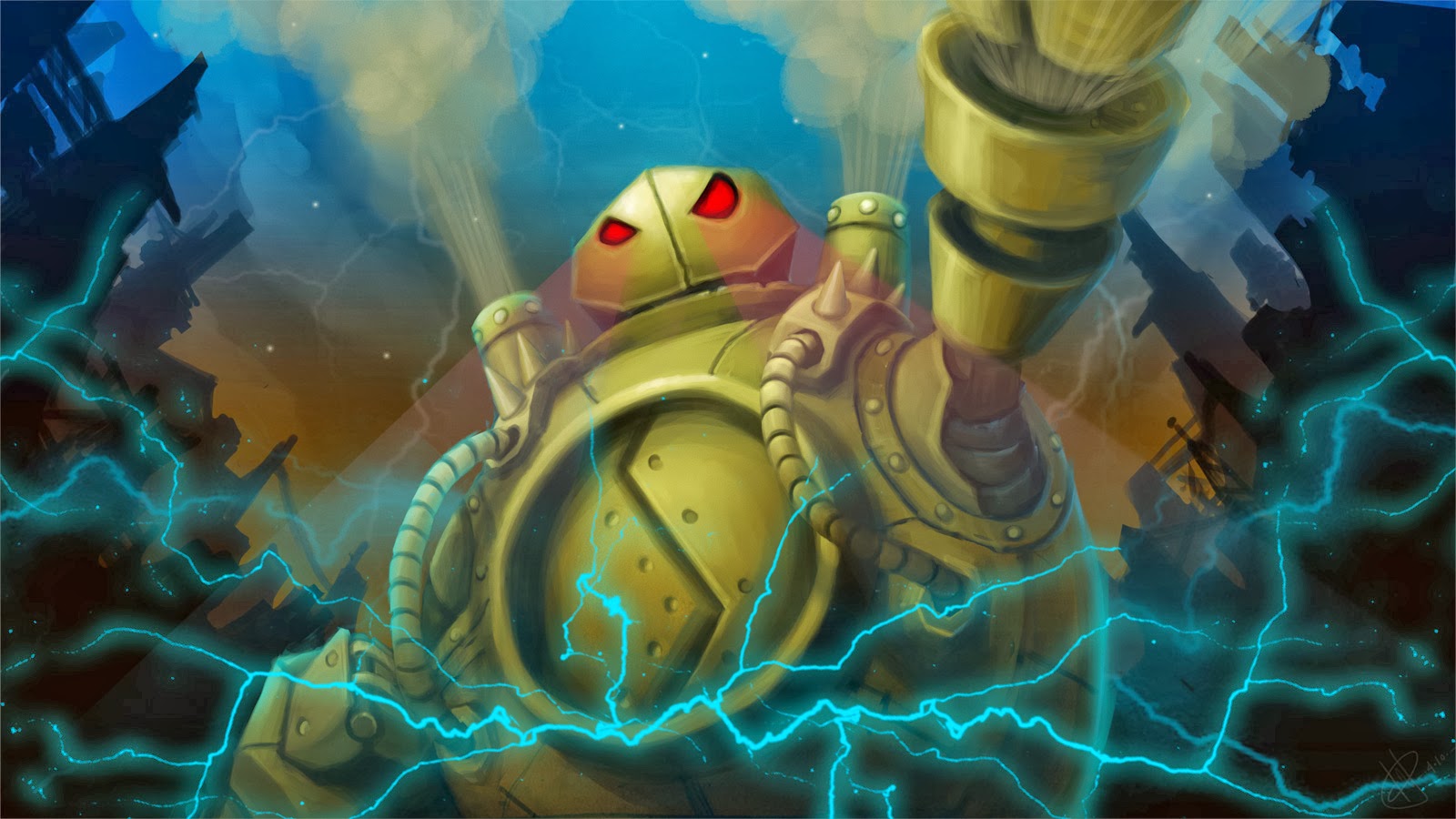 Blitzcrank League of Legends Wallpaper full HD