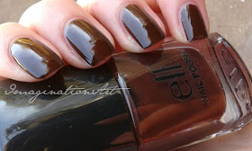 elf chocolate review swatch swatches recensione smalto unghie nail polish lacquer