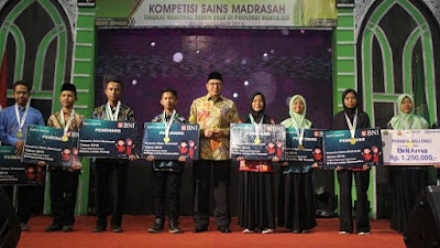 Ini dia Juara Kompetisi Sains Madrasah Tingkat Nasional 2018