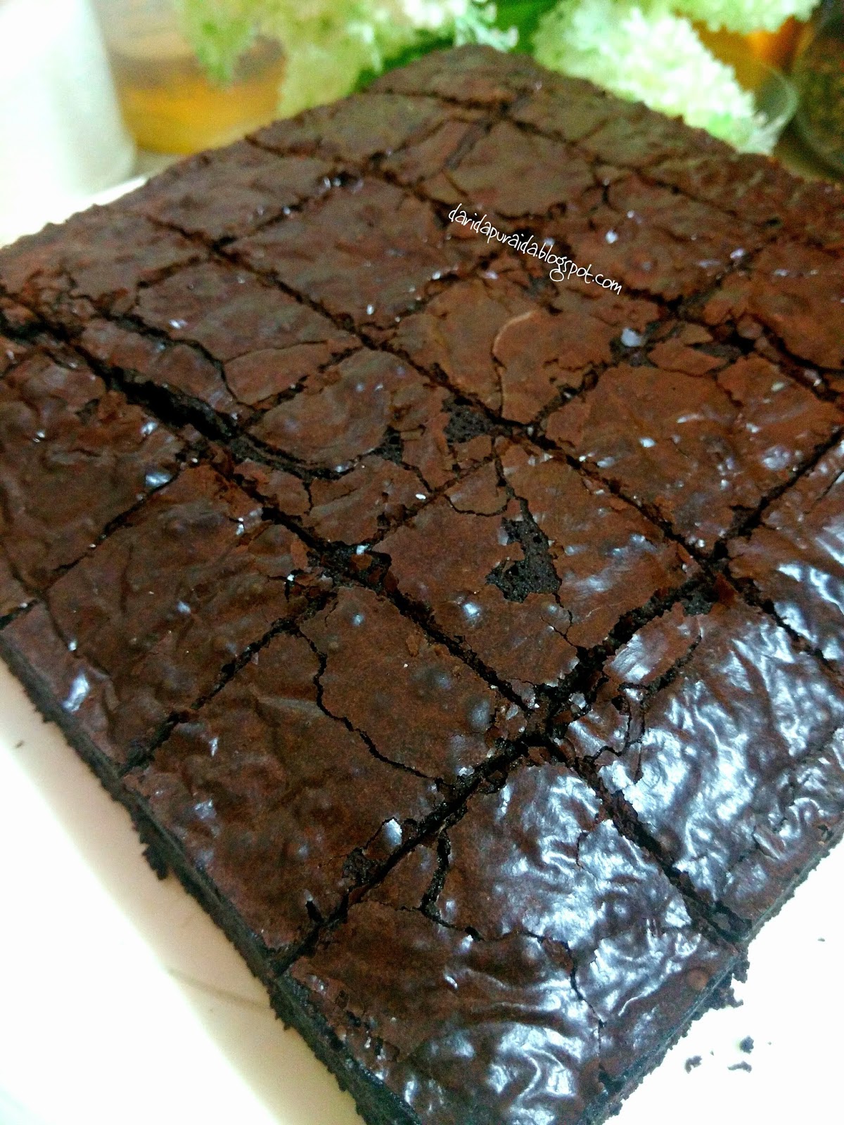 Dari Dapur Aida: Chewy Gooey Brownies Ada yang panggil 