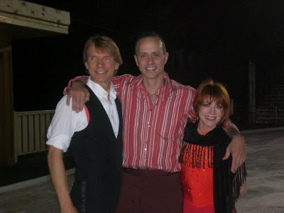 Photograph of figure skating champions Brian Boitano, Anita Hartshorn and Frank Sweiding