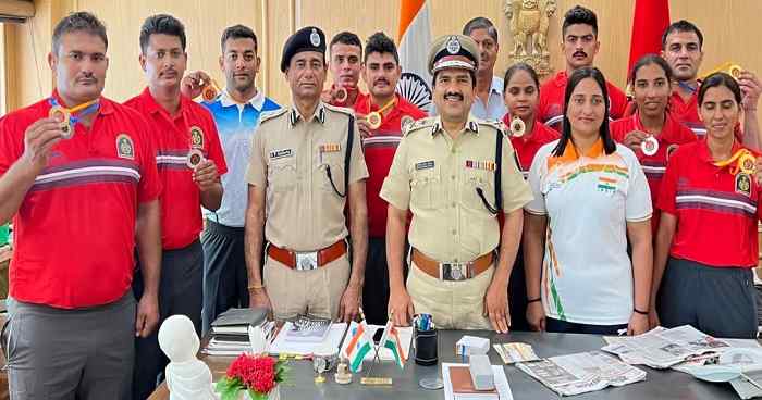 faridabad-police-won-20-medal-in-haryana-police-range-games