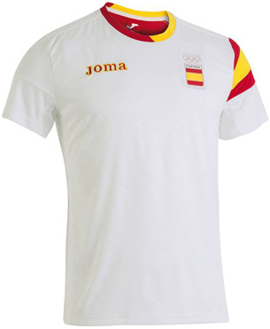 camiseta atletas españoles Joma para Podium Olimpida Rio 2016