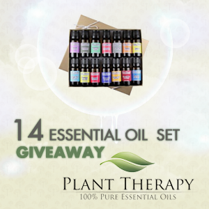 14 Essential Oil Set Giveaway From Plant Therapy and Giveaway Monkey