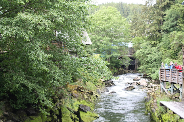 A walk along lovely Ketchikan Creek