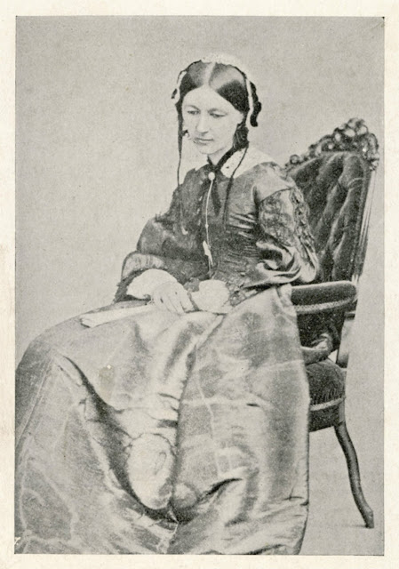 Флоренс Найтингейл после возвращения из Крыма, 1856 г.
