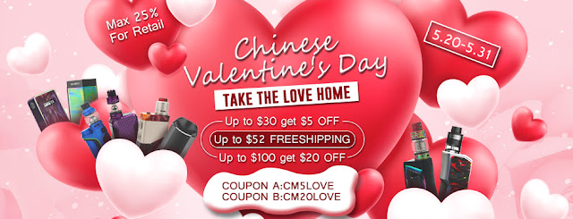 Chinese Valentine's Day Shopping at Aspire Authorized Online Store