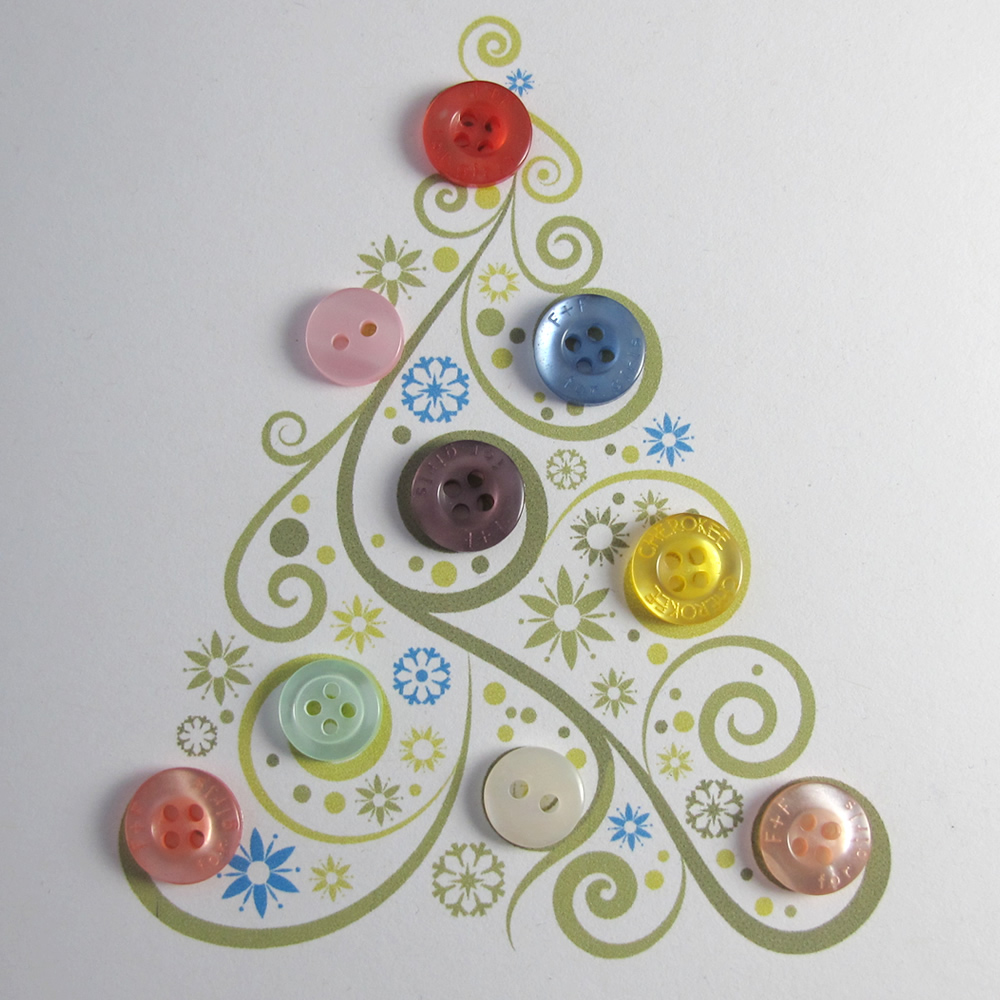 Christmas Craft Ideas Buttons