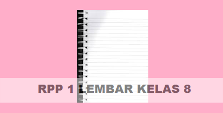 Download RPP 1 Lembar Kelas 8 Semester 1 Mapel Bahasa Indonesia Tentang  Unsur-Unsur  Teks Berita