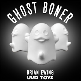 Five Points Festival 2019 Exclusive Ghost Boner Raw Edition Resin Figure by Brian Ewing x UVD Toys