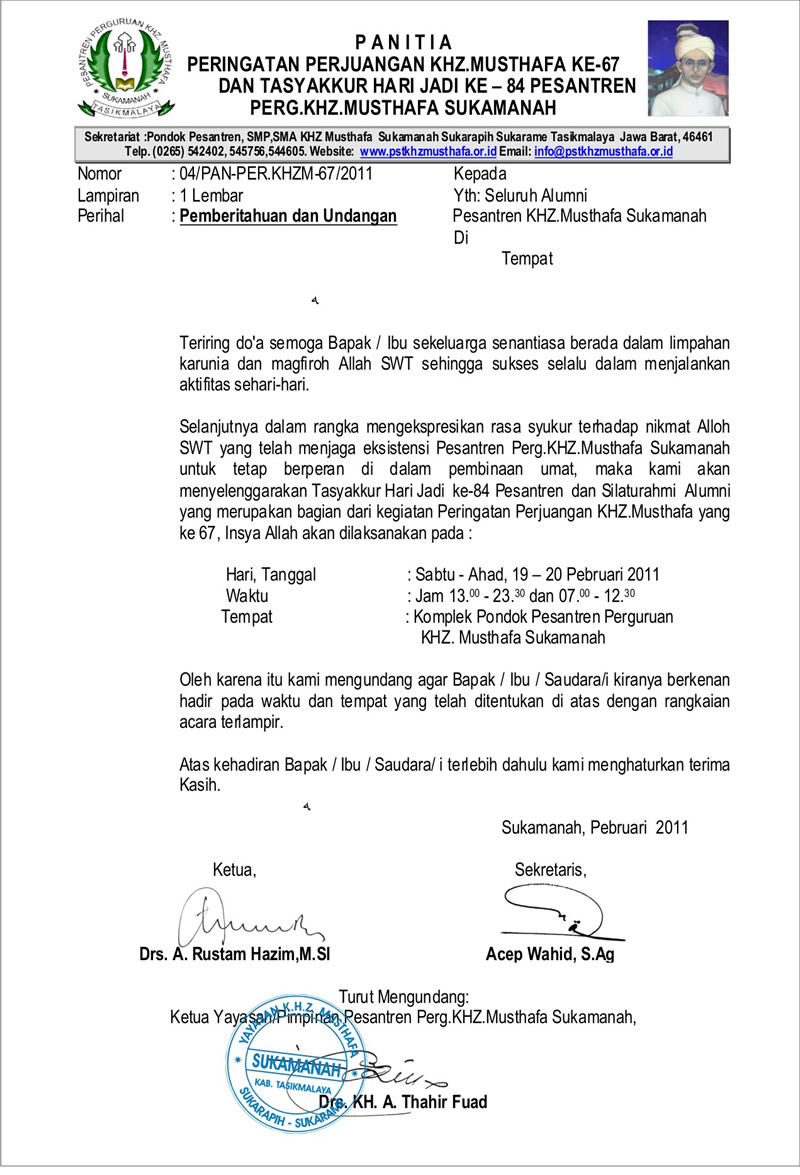 Surat Resmi & Seluk Beluknya