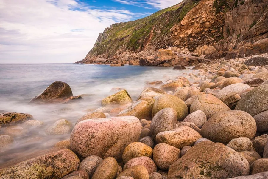 Porth Nanven Cornwall England