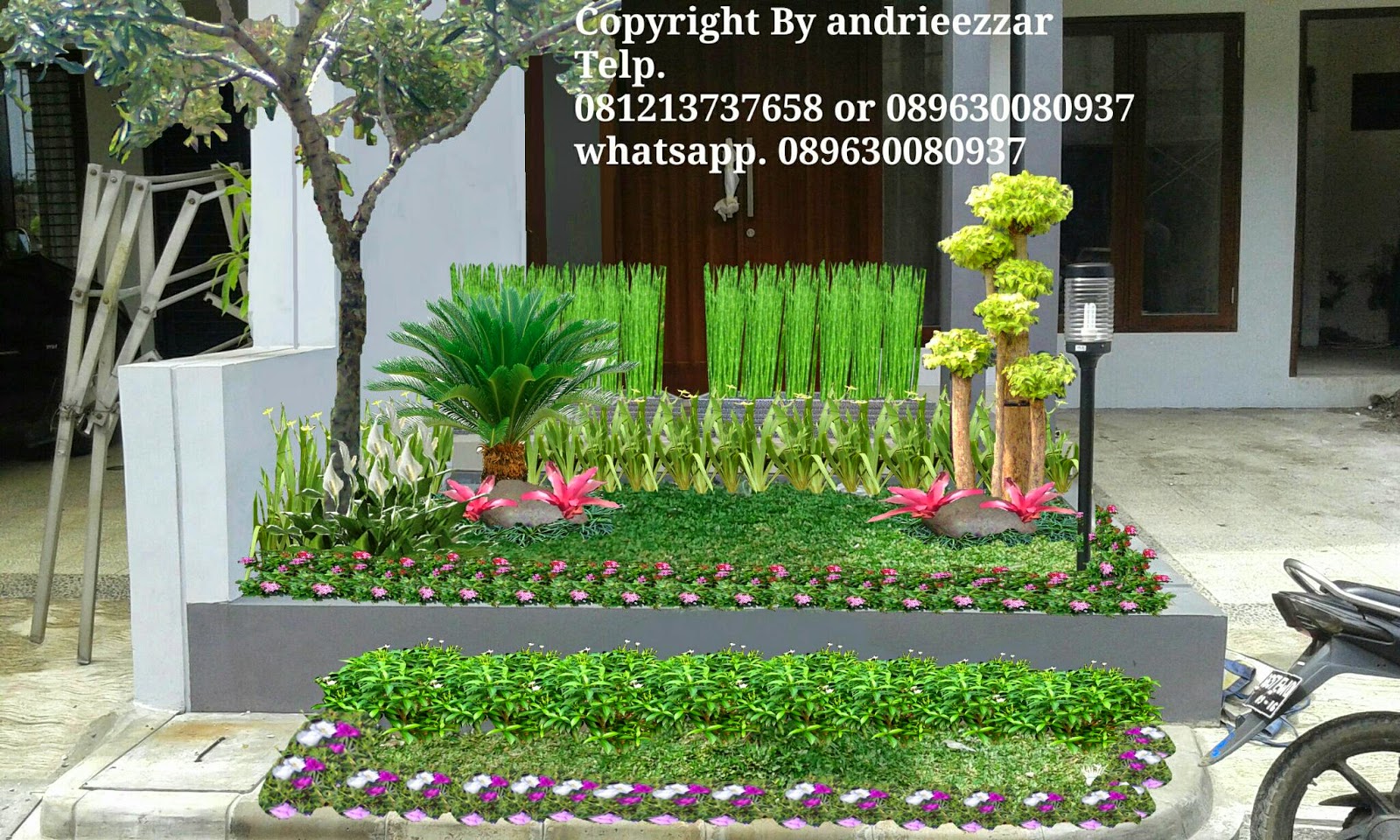 Contoh Desain Taman Minimalis Depan Rumah 2015 Tukang Taman Murah