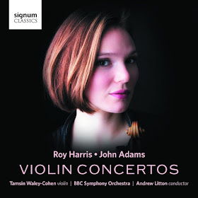 Roy Harris, John Adams - Violin Concertos - Tamsin Waley-Cohen - Signum