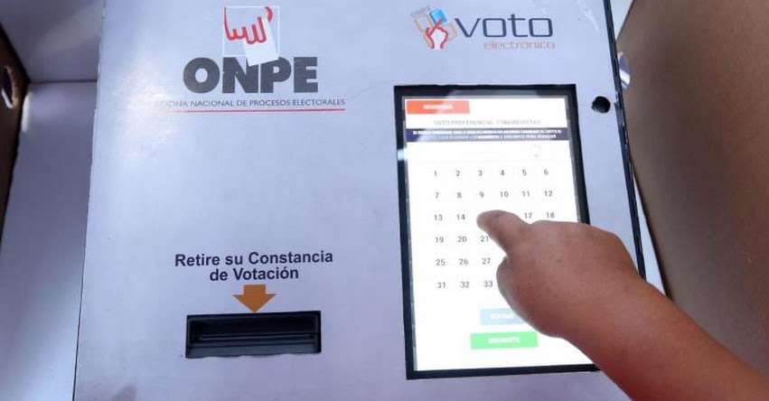 ONPE: En estos distritos de Lima y Callao habrá voto electrónico el domingo 7 de octubre - Elecciones Regionales y Municipales 2018 - www.onpe.gob.pe