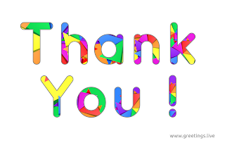 Beautiful Thank you unique greetings images png