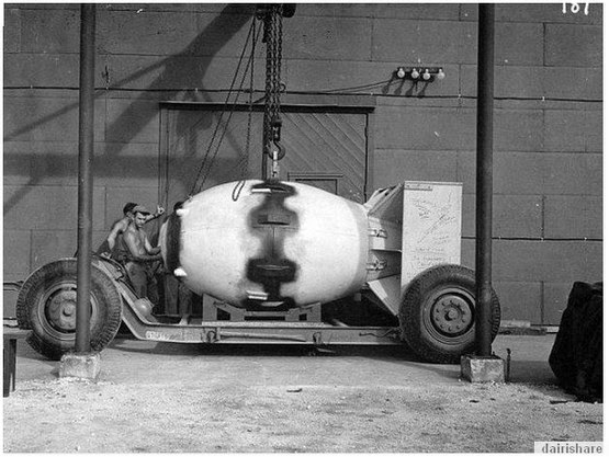 Inilah Gambar Bom Atom Beberapa Jam Sebelum Di Jatuhkan Di 