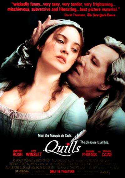 Ver Quills, la leyenda del marqués de Sade (2000) Audio Español