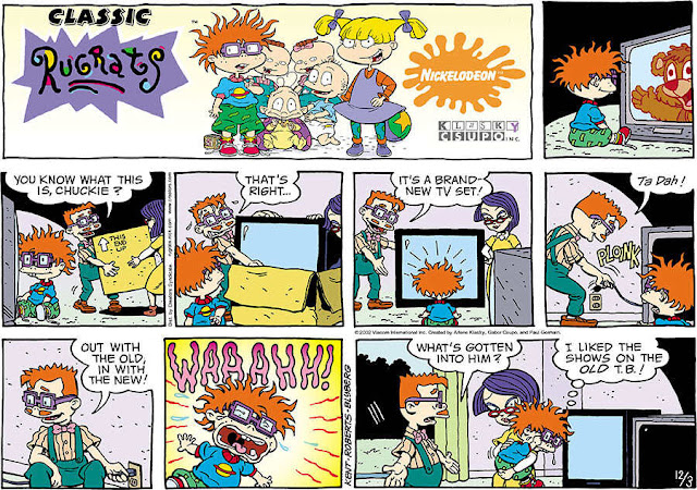 Classic Rugrats Comic Strip for December 3, 2023 | Nickelodeon