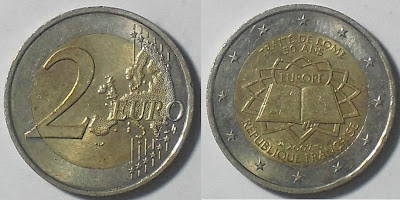 france 2 euro treaty of rome 2007