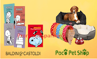 Logo Vinci gadget Snoopy e Peanuts per te e cucce per il tuo cane