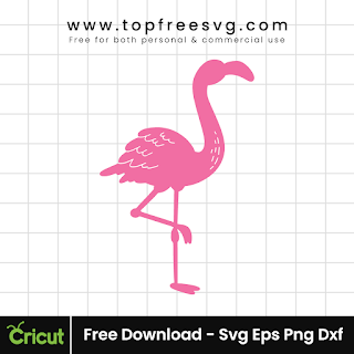 cricut flamingo svg free |  silhouette flamingo svg