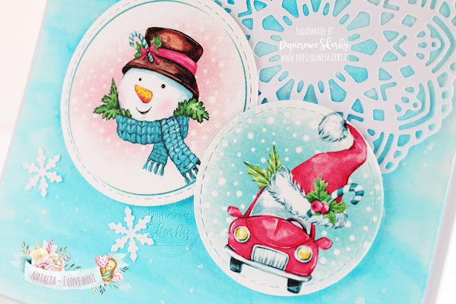 scrapbooking cardmaking handmade rękodzieło kartka kartki boże narodzenie święta bożego narodzenia merry christmas i love digi ilovedigi papierowe skarby karta z życzeniami wesołych świąt 