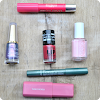 Newly Danish & Italian: Gosh Lip Laquer [YSL dupe?], eye crayons & Collistar Nailpolish