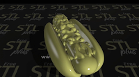 Hotdog Model 3D Image