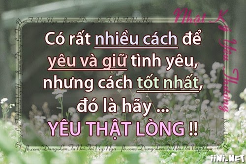 Nhung cau noi tinh yeu hay viet tren anh dep y nghia - stt 3