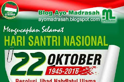 Susunan Acara Upacara dan Sambutan Pembina Hari Santri Nasional