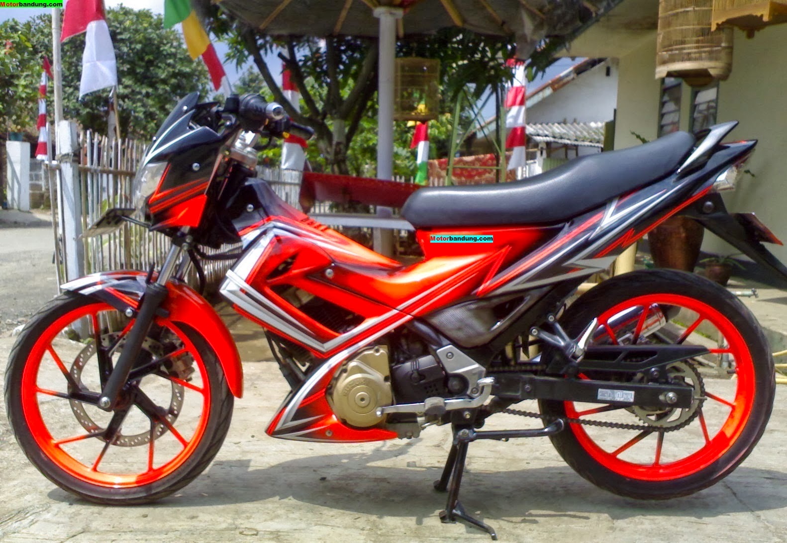 Cara Modif Satria Fu Ceper Terkeren Motor Cross