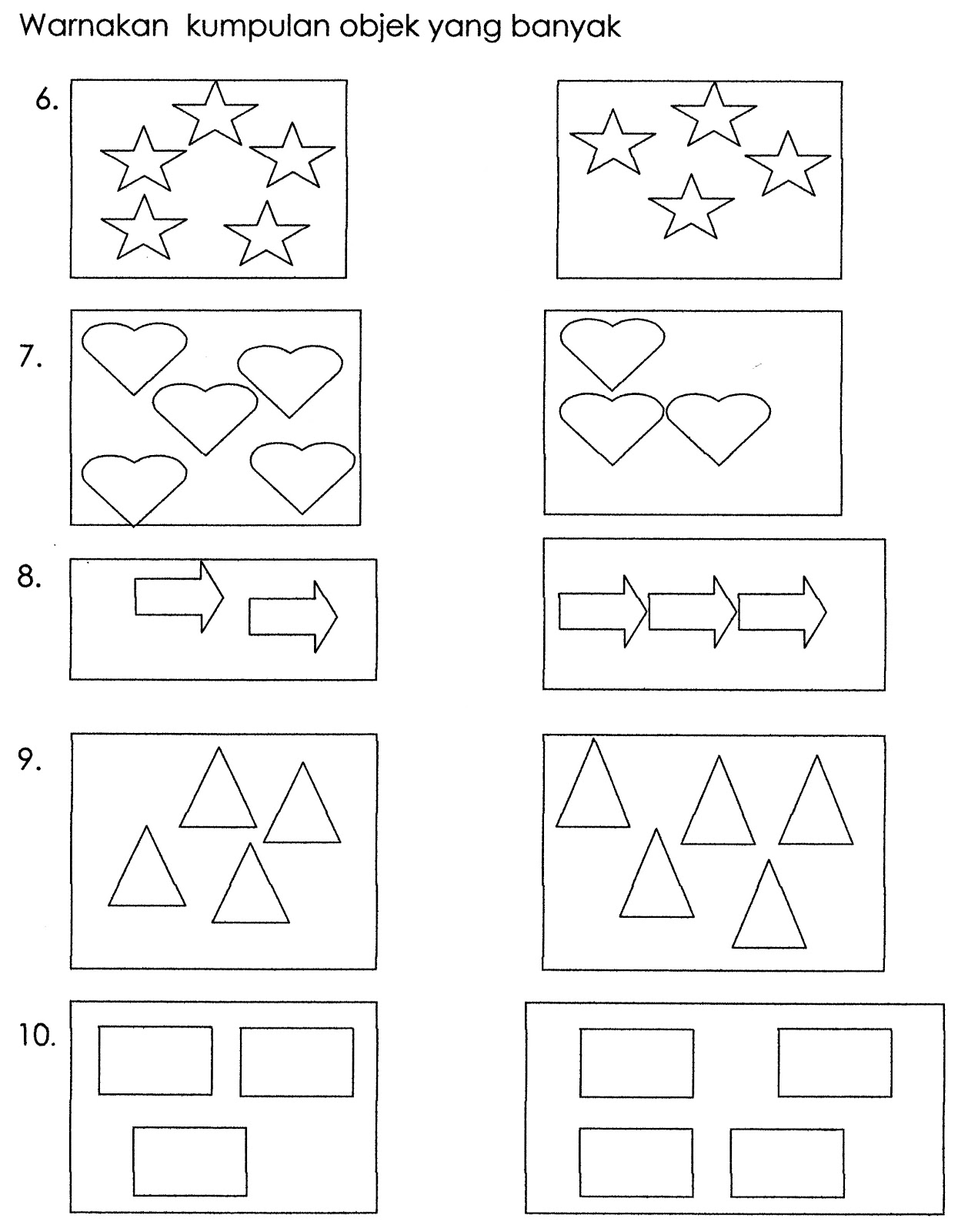 Bersuka ria di Prasekolah : Latihan Matematik