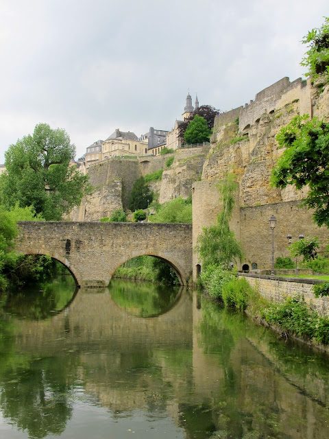 Castle in Luxembourg City, Luxembourg 
