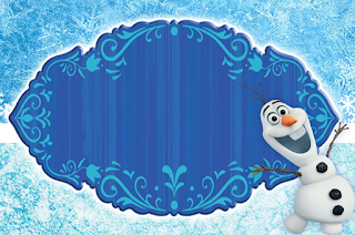 Olaf de Frozen Sonriendo: Invitaciones para Imprimir Gratis. 
