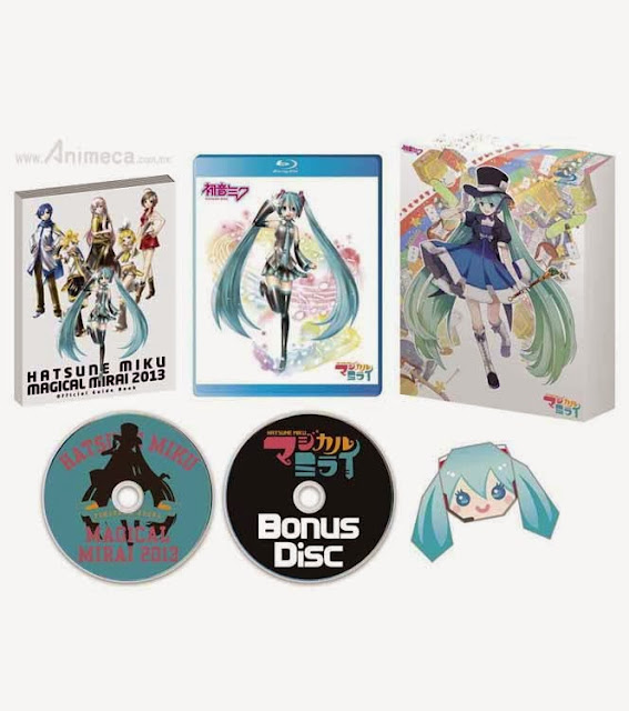 Blu-ray HATSUNE MIKU Magical Mirai 2013 Edición limitada