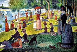 Resultado de imagen para george seurat tarde de domingo