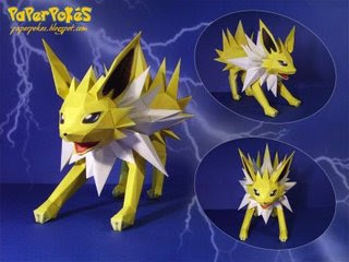 Pokemon Papercraft - Jolteon