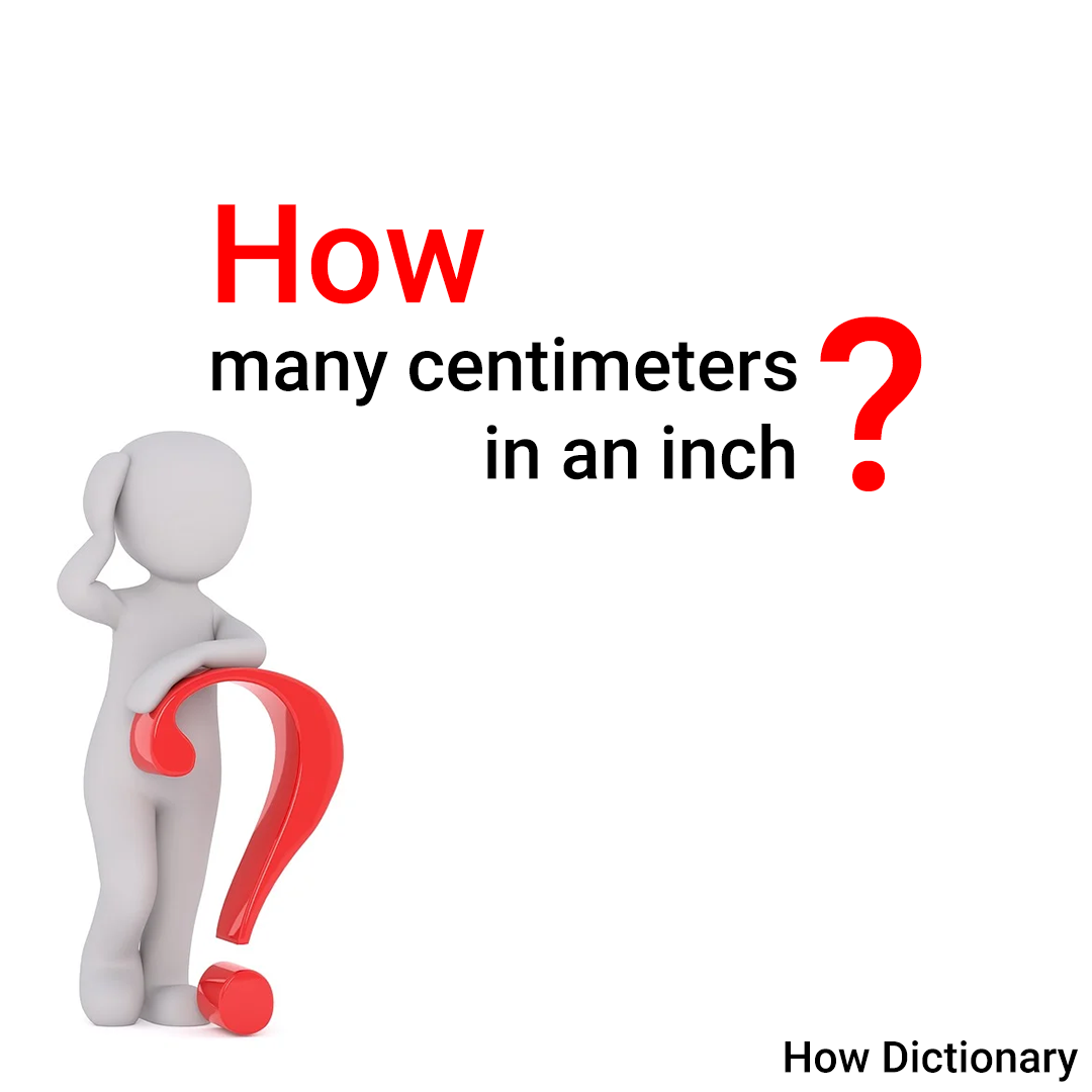 centimeters in an inch