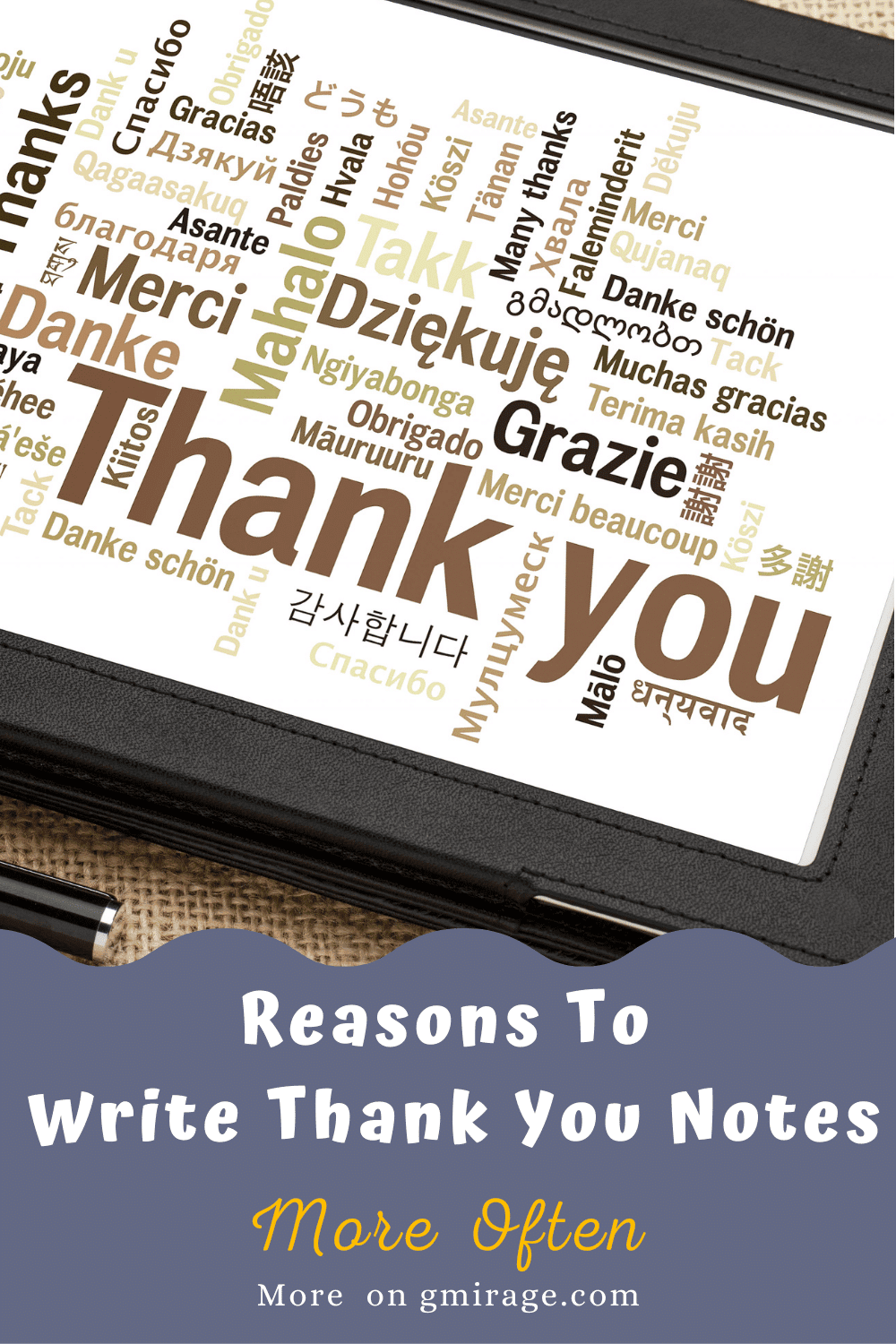 Reasons To Write Thank You Notes More Often