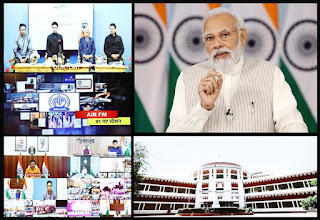 Pm-modi-inaugrate-91-fm-center