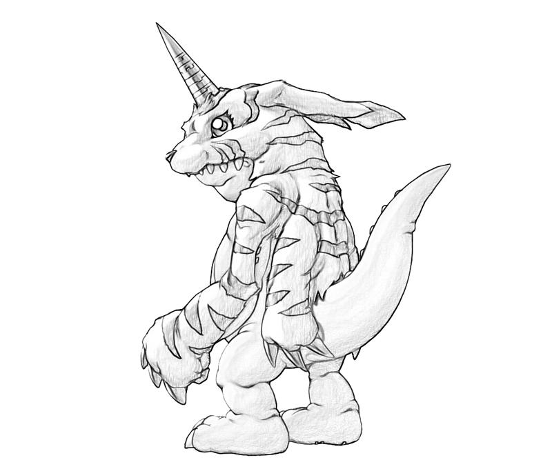 gabumon-digimon-coloring-pages