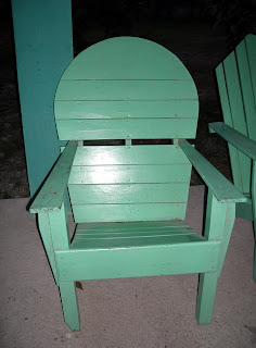 wooden chair, Honduras