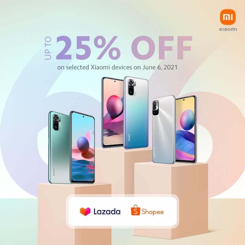 Deal: Xiaomi cuts the price of select smartphones up to 25 percent off on Lazada and Shopee 6.6 sale