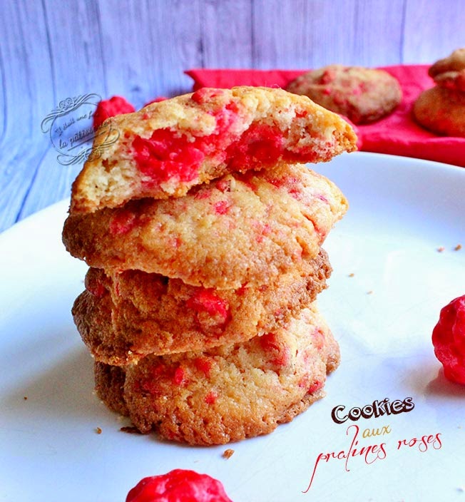 Cookies Aux Pralines Roses