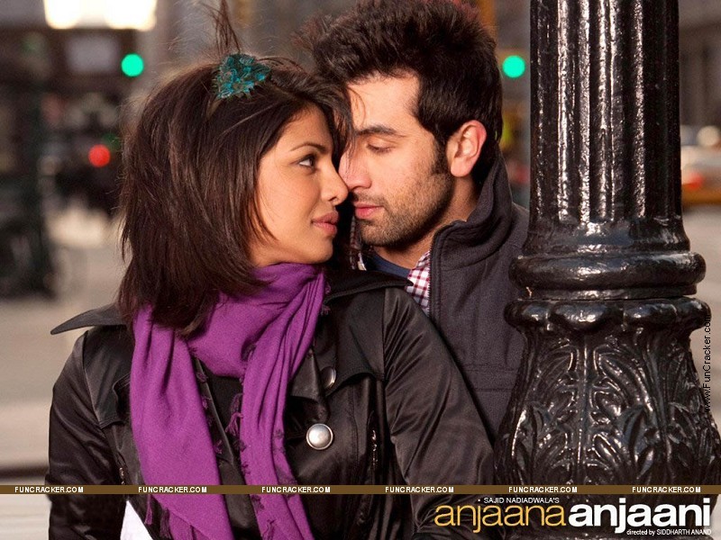  wallpapers : Ranbir Kapoor - Priyanka chopra anjaana anjaani wallpaper