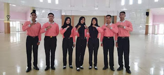 Para siswa Paskibraka SMAN 1 Kobi Tahun 2022