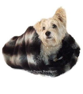 CHINCHILLA LUXURY COZY SAK - posh puppy boutique