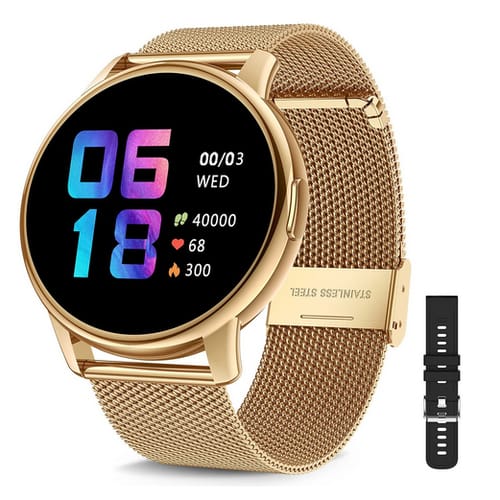 CanMixs B83gold-b Smart Watch for Android Phones iOS